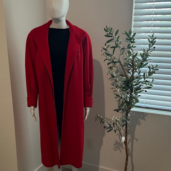 Ashley Scott Jackets & Blazers - Ashley Scott Wool Women's Trench Coat